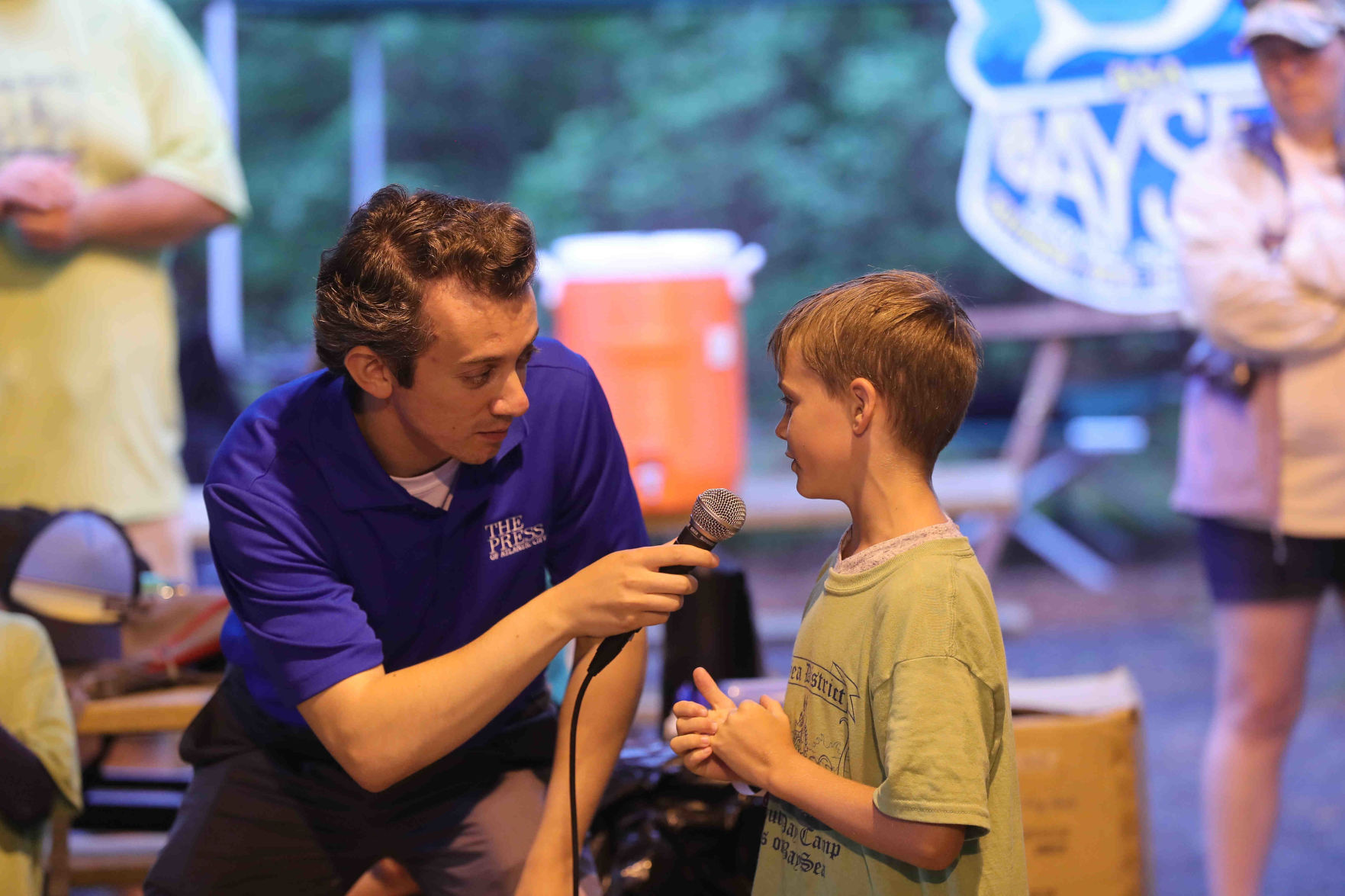 Joe Martucci conducted a safety and weather for Boy Scout troops